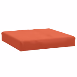 vidaXL Cuscino per Pallet Rosso Mélange 60x60x9,5 cm in Tessuto - Vista aggiuntiva 2