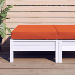 vidaXL Cuscino per Pallet Rosso Mélange 60x60x9,5 cm in Tessuto - Vista aggiuntiva 3