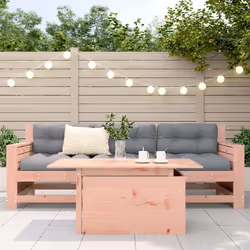 Tavolo da Giardino 100x50x75 cm in Legno Massello di Douglascod mxl 91430 - Vista aggiuntiva 3