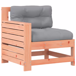 vidaXL Divano da Giardino Senza Braccioli con Cuscino Massello Douglas - Vista aggiuntiva 2