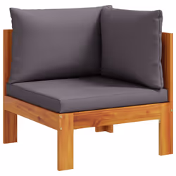 VidaXL 367628, Grigio scuro, Legno di acacia, 110 kg, Adulti e bambini, 680 mm, 680 mm