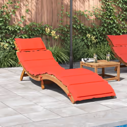 Questo lettino prendisole in legno, caratterizzato da un design accattivante, è ideale per prendere il sole e rilassarvi a bo ...