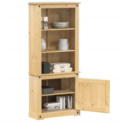 Vidaxl - Credenza Corona 74x38x170 cm in Legno Massello di Pino