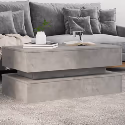 Decorate il vostro soggiorno con questo tavolino moderno con le luci LED, che si abbina facilmente ai mobili di qualsiasi sti ...