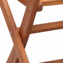 VidaXL 367697 sedia da esterno Terrazzo Legno di acacia - Vista aggiuntiva 8