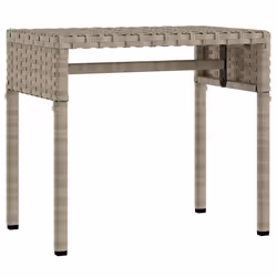 VidaXL 368202 sedia da esterno Salone Seduta imbottita Rattan sintetico, Acciaio Grigio - Vista aggiuntiva 7