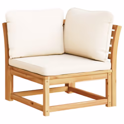 VidaXL 366488, Crema, Legno di acacia, 110 kg, Adulti e bambini, 730 mm, 730 mm