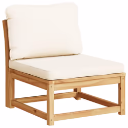 VidaXL 366489, Crema, Legno di acacia, 110 kg, Adulti e bambini, 730 mm, 705 mm