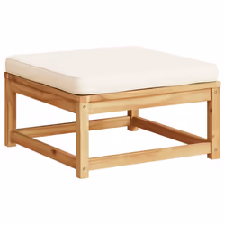VidaXL 366490, Crema, Legno di acacia, 110 kg, Adulti e bambini, 630 mm, 630 mm
