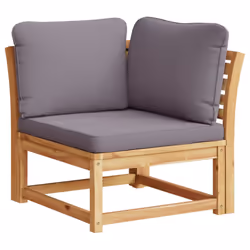 VidaXL 366494, Grigio scuro, Legno di acacia, 110 kg, Adulti e bambini, 730 mm, 730 mm