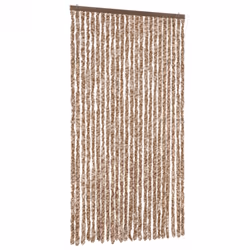 TendaAntimosche Beige e Marrone Scuro 100x220 cm in Cinigliacod mxl 90471 - Vista aggiuntiva 2