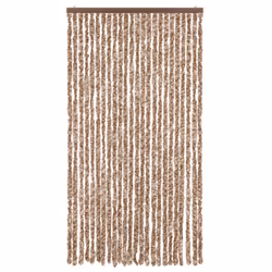 TendaAntimosche Beige e Marrone Scuro 100x220 cm in Cinigliacod mxl 90471 - Vista aggiuntiva 3