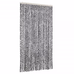 TendaAntimosche Grigia Nera e Bianca 100x200 cm in Cinigliacod mxl 116347 - Vista aggiuntiva 2
