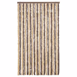 TendaAntimosche Marrone Scuro e Beige 100x200 cm in Cinigliacod mxl 114141 - Vista aggiuntiva 3