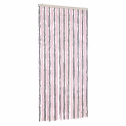 TendaAntimosche Grigio Argento e Rosa 90x220 cm in Cinigliacod mxl 90144 - Vista aggiuntiva 2