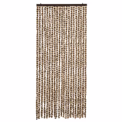 TendaAntimosche Beige e Marrone 90x200 cm in Cinigliacod mxl 114480 - Vista aggiuntiva 3