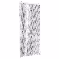 TendaAntimosche Grigio Chiaro e Grigio Scuro 56x200cm Cinigliacod mxl 114481 - Vista aggiuntiva 2