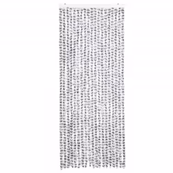 TendaAntimosche Grigio Chiaro e Grigio Scuro 56x200cm Cinigliacod mxl 114481 - Vista aggiuntiva 3