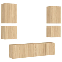 VidaXL 3216473 supporto TV e sistema audio