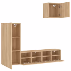 VidaXL 3216502 supporto TV e sistema audio - Vista aggiuntiva 4