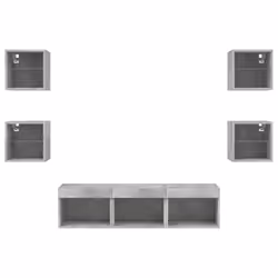 VidaXL 3216586 supporto TV e sistema audio - Vista aggiuntiva 6