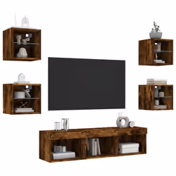 VidaXL 3216587 supporto TV e sistema audio - Vista aggiuntiva 4