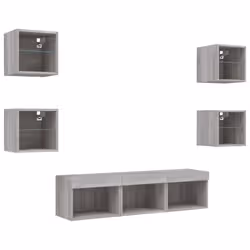 VidaXL 3216588 supporto TV e sistema audio - Vista aggiuntiva 5