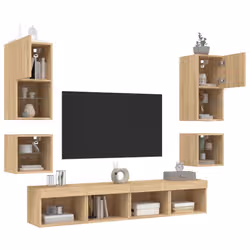 VidaXL 3216592 supporto TV e sistema audio - Vista aggiuntiva 4