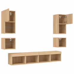 VidaXL 3216592 supporto TV e sistema audio - Vista aggiuntiva 5