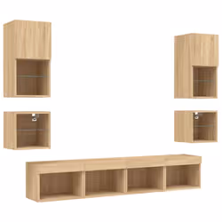 VidaXL 3216592 supporto TV e sistema audio - Vista aggiuntiva 6