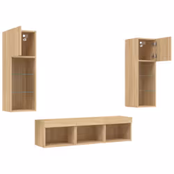 VidaXL 3216599 supporto TV e sistema audio - Vista aggiuntiva 5