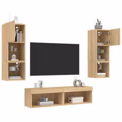 VidaXL 3216617 supporto TV e sistema audio - Vista aggiuntiva 4