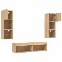 VidaXL 3216617 supporto TV e sistema audio - Vista aggiuntiva 6