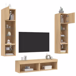VidaXL 3216624 supporto TV e sistema audio - Vista aggiuntiva 4