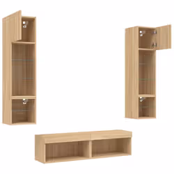 VidaXL 3216624 supporto TV e sistema audio - Vista aggiuntiva 6