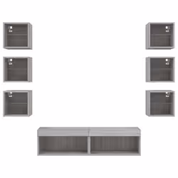 VidaXL 3216638 supporto TV e sistema audio - Vista aggiuntiva 6