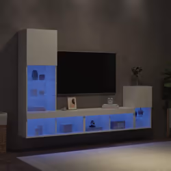 Questi mobili TV a parete sono la soluzione perfetta per ottimizzare lo spazio nel vostro ambiente e mantenere l'area sul pav ...