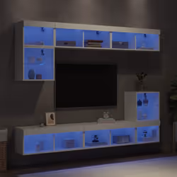 Questi mobili TV a parete sono la soluzione perfetta per ottimizzare lo spazio nel vostro ambiente e mantenere l'area sul pav ...