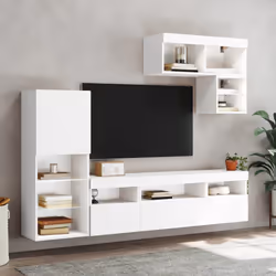 VidaXL 3216732 supporto TV e sistema audio - Vista aggiuntiva 4