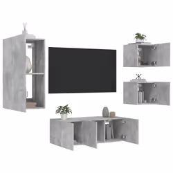 VidaXL 3216828 supporto TV e sistema audio - Vista aggiuntiva 5