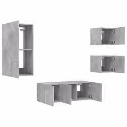 VidaXL 3216828 supporto TV e sistema audio - Vista aggiuntiva 6