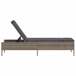 VidaXL 4002721 sedia da esterno Salone Seduta imbottita Rattan sintetico, Acciaio Crema, Bianco - Vista aggiuntiva 5