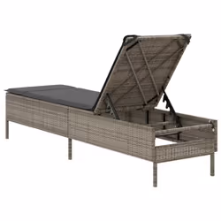 VidaXL 4002721 sedia da esterno Salone Seduta imbottita Rattan sintetico, Acciaio Crema, Bianco - Vista aggiuntiva 6