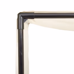 VidaXL 4002759 sedia da esterno Salone Seduta imbottita Rattan sintetico, Acciaio Crema, Bianco - Vista aggiuntiva 6