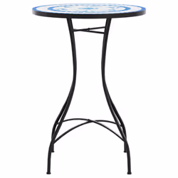 VidaXL 4003399 tavolo da esterno Blu - Vista aggiuntiva 5