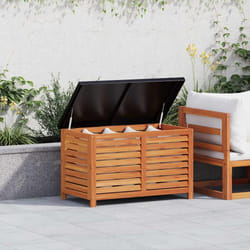 vidaXL Contenitore da Giardino 90x48x55 cm Legno Massello di Eucalipto