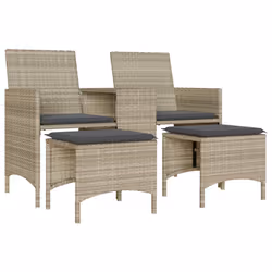 VidaXL 4003895, 2 seduta(e), Grigio scuro, 110 kg, 420 mm, 380 mm, 350 mm