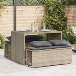VidaXL 4003907 set mobili da esterno Grigio scuro - Vista aggiuntiva 2