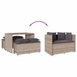 VidaXL 4003907 set mobili da esterno Grigio scuro - Vista aggiuntiva 6