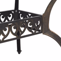 VidaXL 4002803 tavolo da esterno Bronzo - Vista aggiuntiva 8
